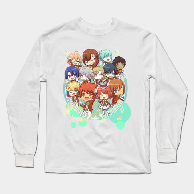 UtaPri Chibi Long Sleeve T-Shirt by valival